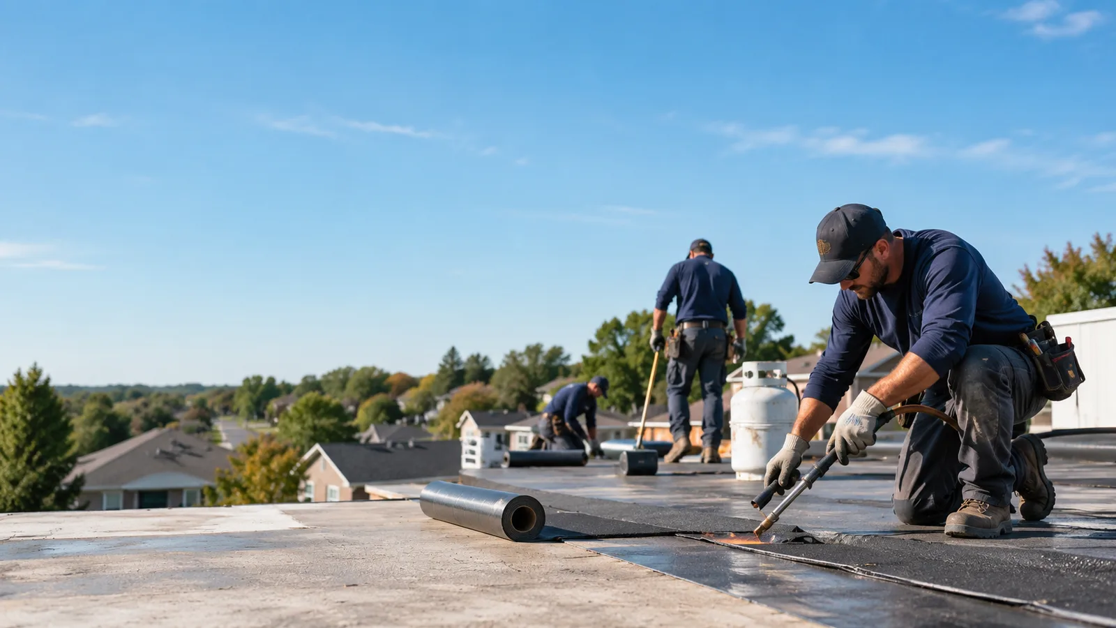 Flat Roof Leak Repair providers in Fall River, WI